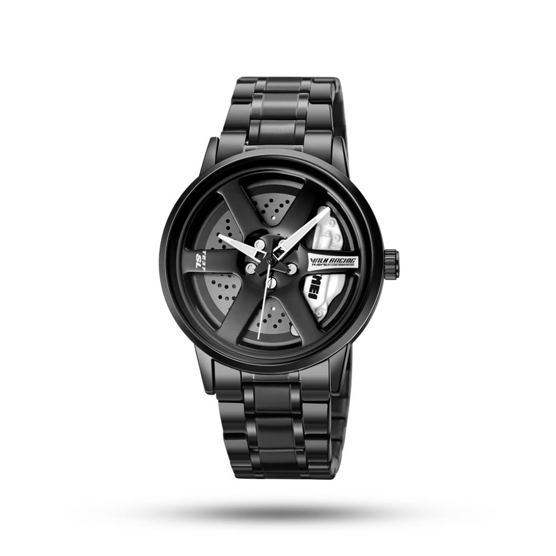 Car Rim Wheel Watch Water Proof 360° Rotation