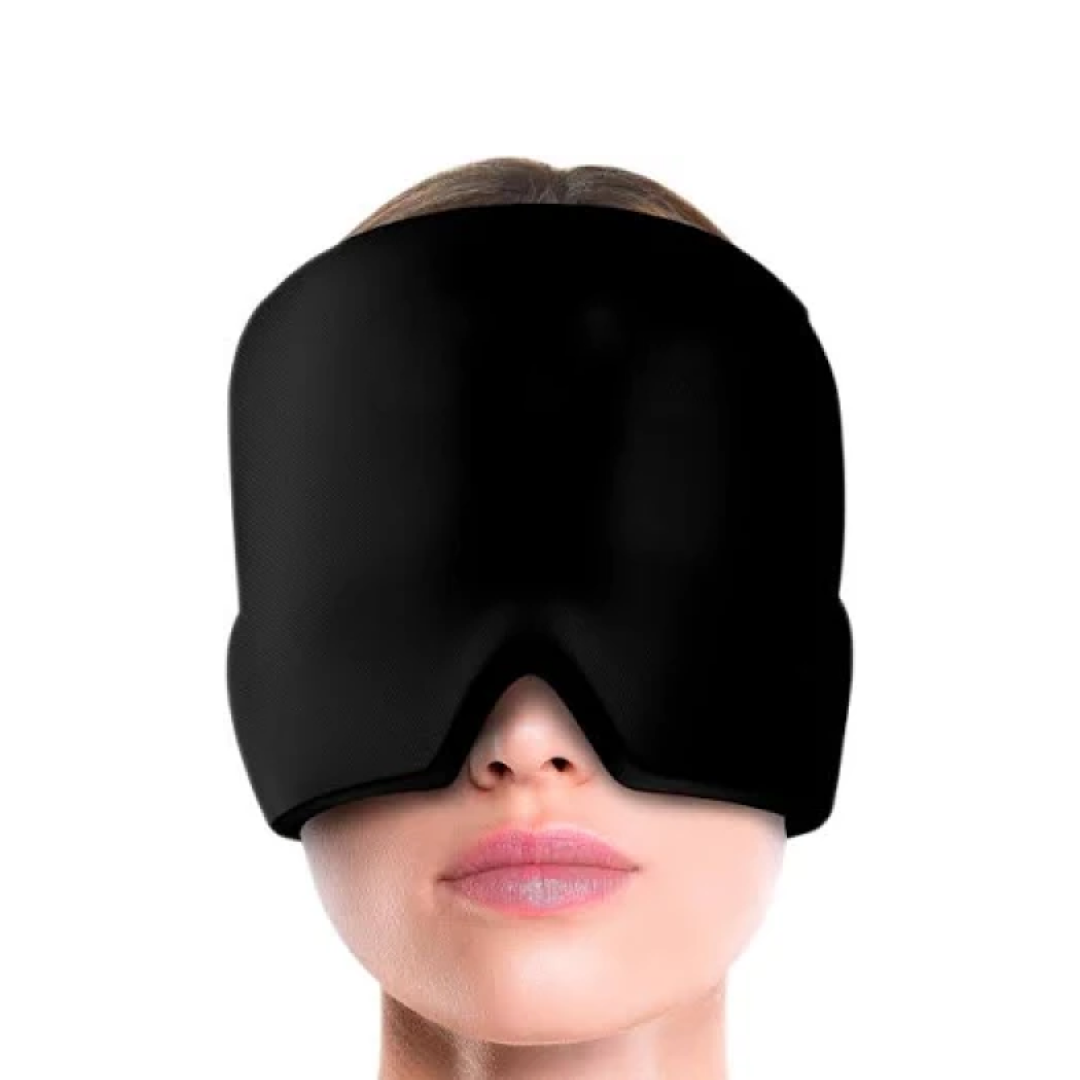 Migraine Relief Gel Cap – Hot & Cold Therapy for Headaches, Stress & Sinus Pain