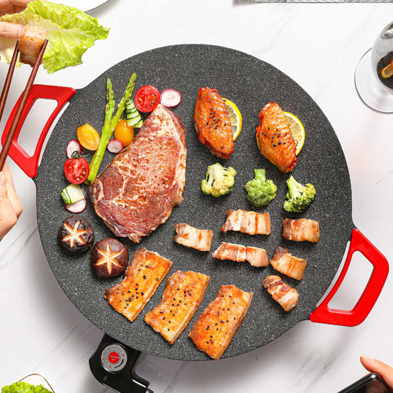 Mini Electric Portable Grill – With Temperature Control Function