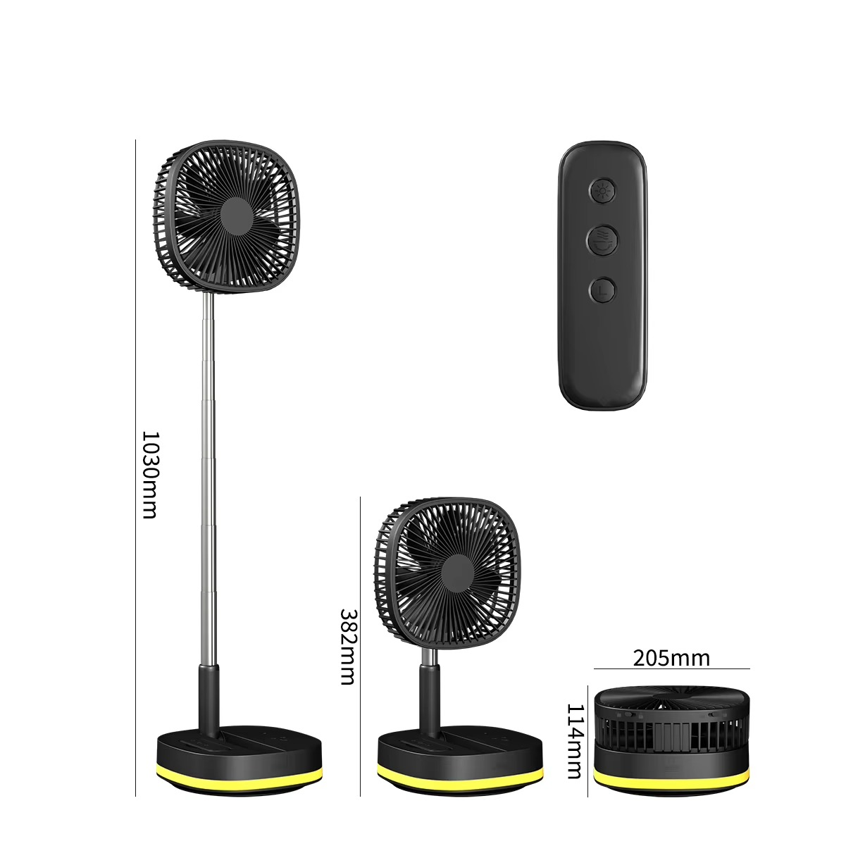 Rechargeable Venity Air Cooling Fan – Portable, USB-Powered, and Ultra-Quiet