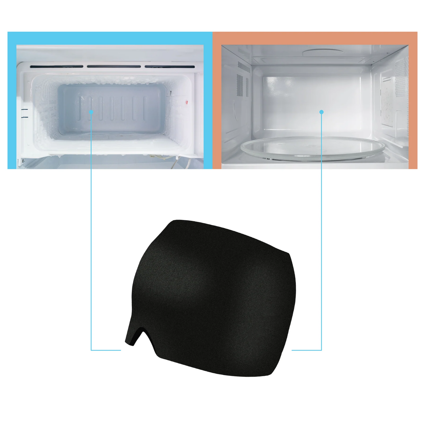 Migraine Relief Gel Cap – Hot & Cold Therapy for Headaches, Stress & Sinus Pain