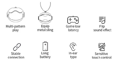 TWS Wireless Nuebisht Gaming Earbuds