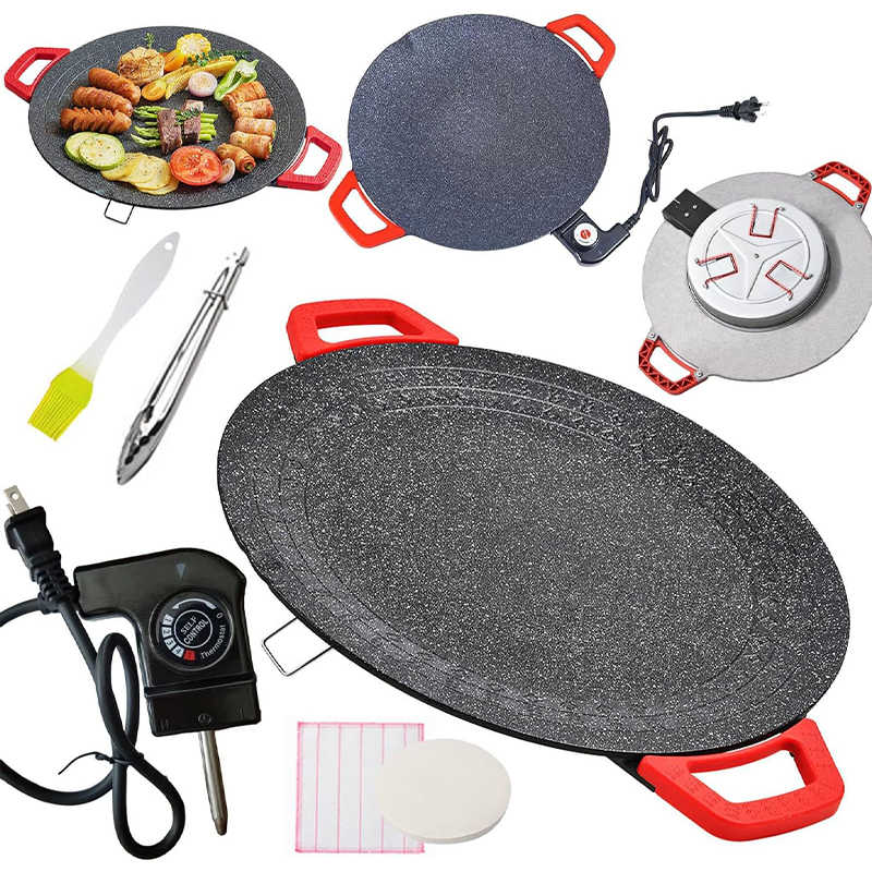 Mini Electric Portable Grill – With Temperature Control Function