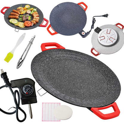 Mini Electric Portable Grill – With Temperature Control Function